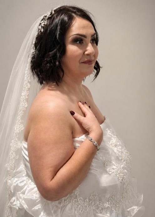 Bridal makeup by Toni Fox